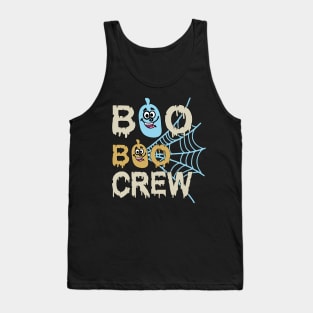 Boo Boo Crew Nurse Shirts Halloween Nurse Shirts for Women Tank Top